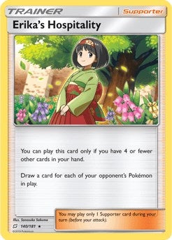 Image for Erika's Hospitality - 140/181 (SM Team Up) (Deck Exclusives) (140/181) - Pokemon