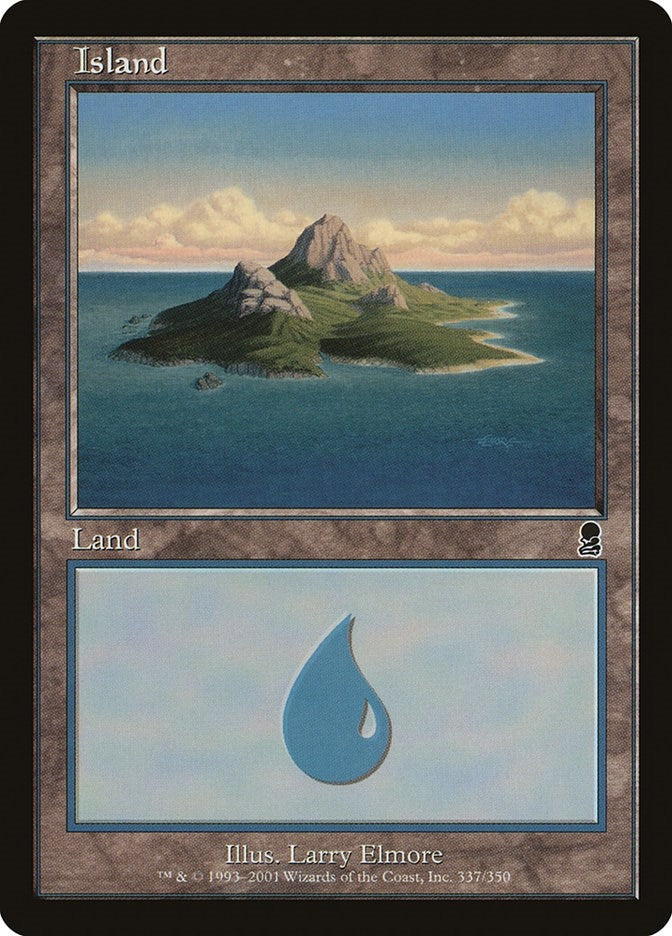 Image for Island (337) (Odyssey) (337) - Magic: The Gathering