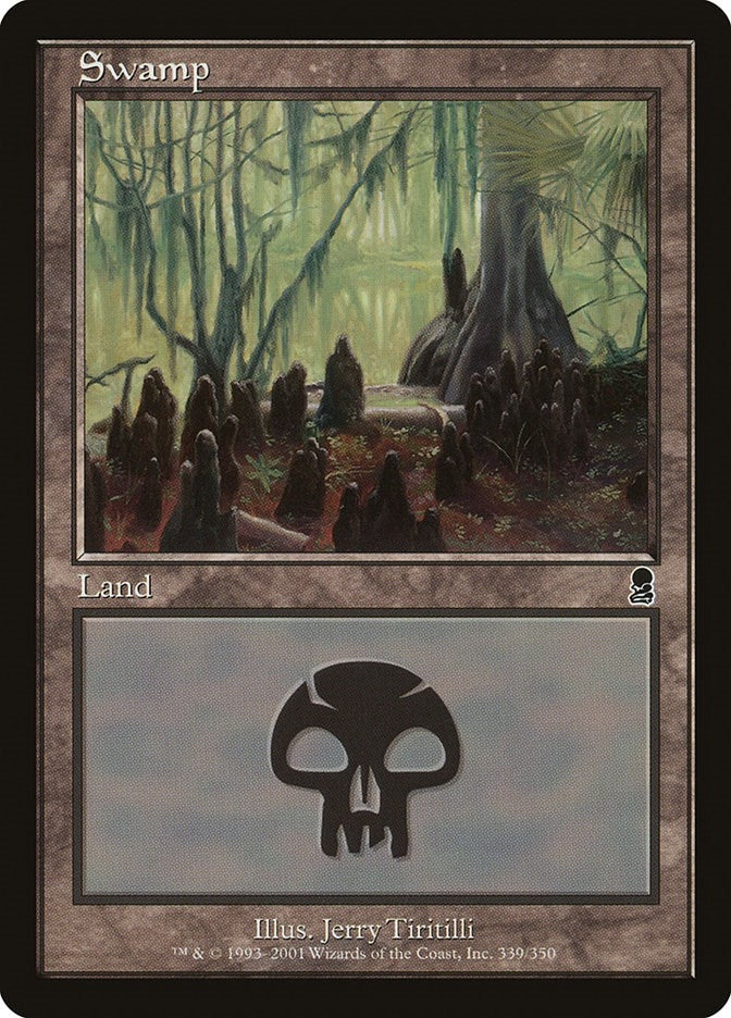Image for Swamp (339) (Odyssey) (339) - Magic: The Gathering