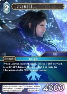 Image for Lasswell (FF: Promo Cards) (PR-040/7-042H) - Final Fantasy TCG