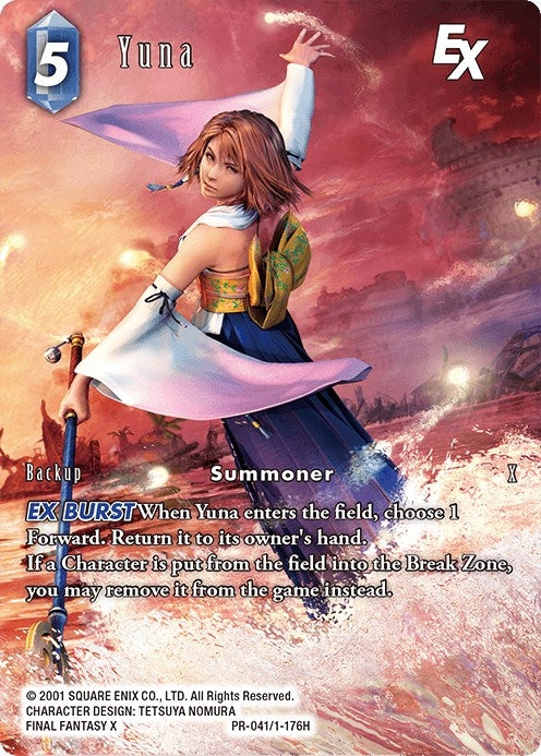 Image for Yuna EX (FF: Promo Cards) (PR-041/1-176H) - Final Fantasy TCG