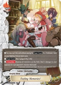 Image for Feeling Memories! (S-CBT01: Golden Garga) (S-CBT01/0016EN) - Future Card BuddyFight