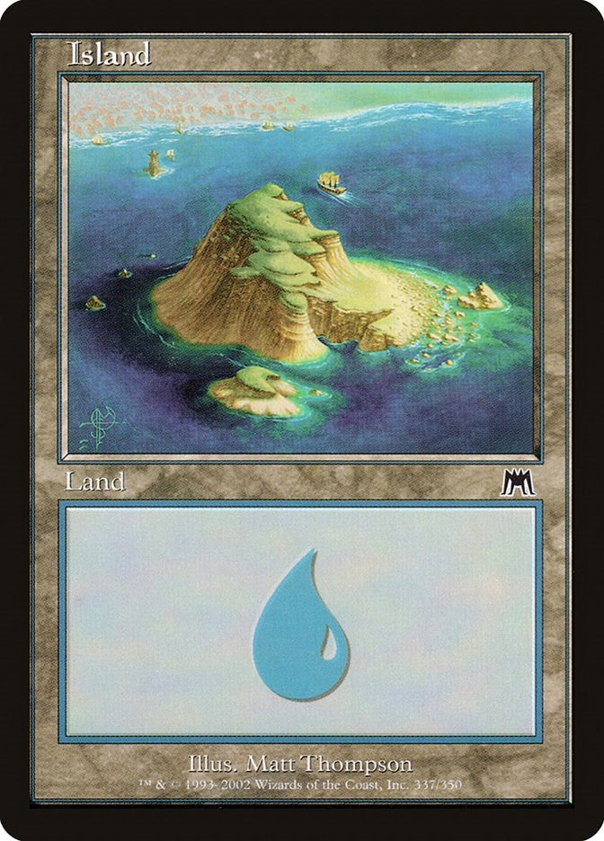 Image for Island (337) (Onslaught) (337) - Magic: The Gathering