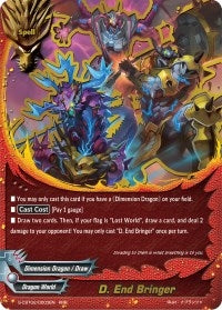 Image for D. End Bringer (S-CBT02: Violence Vanity) (S-CBT02/0003EN) - Future Card BuddyFight
