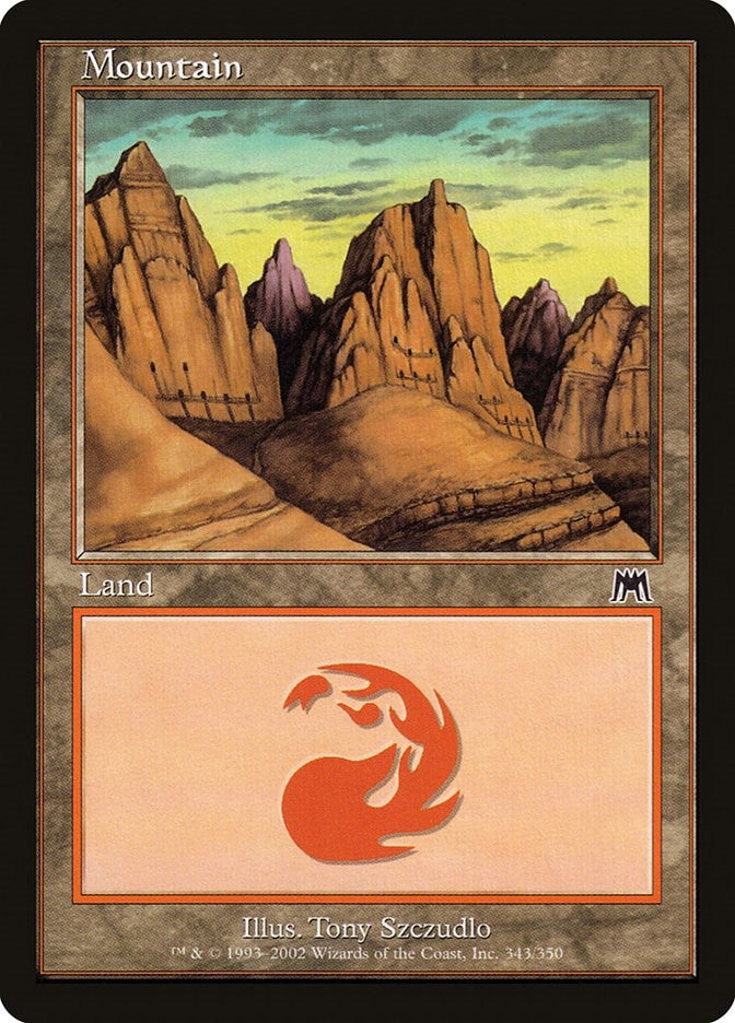 Image for Mountain (343) (Onslaught) (343) - Magic: The Gathering