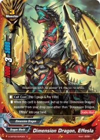 Image for Dimension Dragon, Effesla (S-CBT02: Violence Vanity) (S-CBT02/0040EN) - Future Card BuddyFight