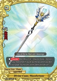 Image for Divine Cane, Massfortune (S-CBT02: Violence Vanity) (S-CBT02/0059EN) - Future Card BuddyFight