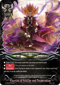 Image for Flourish of Nihility and Desperation (S-CBT02: Violence Vanity) (S-CBT02/0068EN) - Future Card BuddyFight
