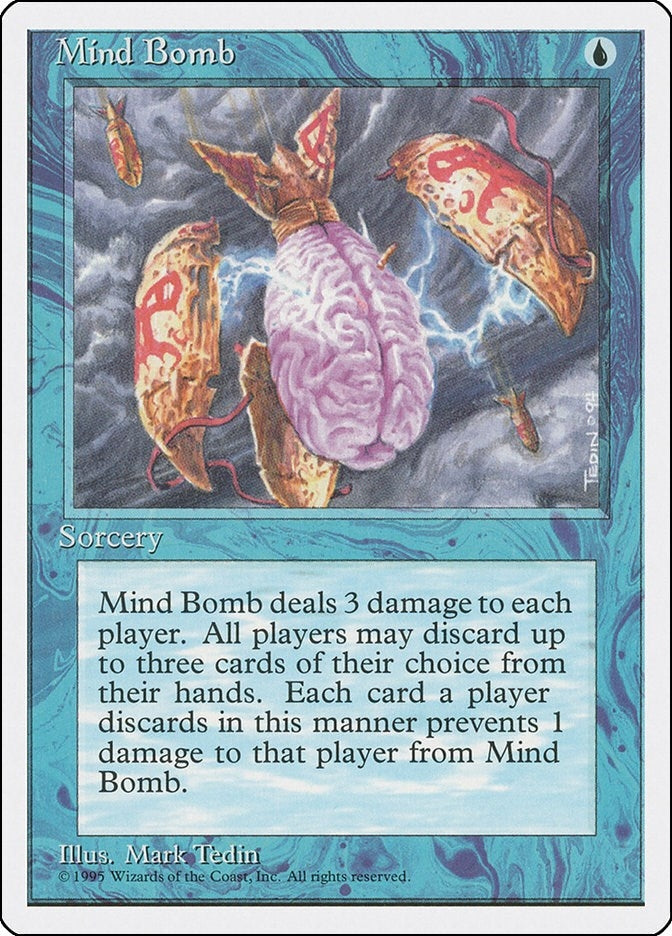 Image for Mind Bomb (Fourth Edition) - Magic: The Gathering