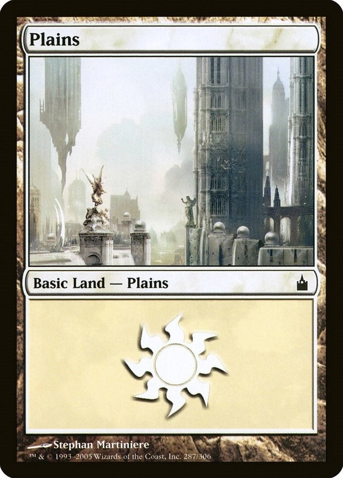 Image for Plains (287) (Ravnica: City of Guilds) (287) - Magic: The Gathering