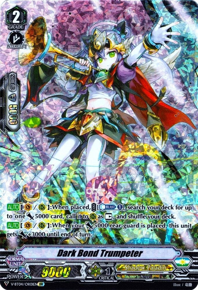 Image for Dark Bond Trumpeter (OR) (V-BT04: Vilest! Deletor) (V-BT04/OR01EN) - Cardfight Vanguard