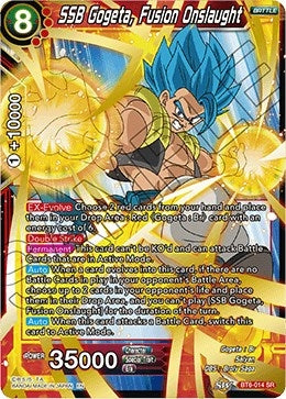 Image for SSB Gogeta, Fusion Onslaught (Destroyer Kings) (BT6-014) - Dragon Ball Super: Masters