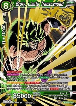 Image for Broly, Limits Transcended (Event Pack 3 - 2019) (Promotion Cards) (BT6-060_PR) - Dragon Ball Super: Masters