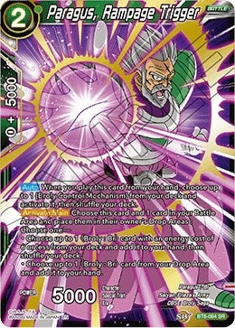 Image for Paragus, Rampage Trigger (Destroyer Kings) (BT6-064) - Dragon Ball Super: Masters