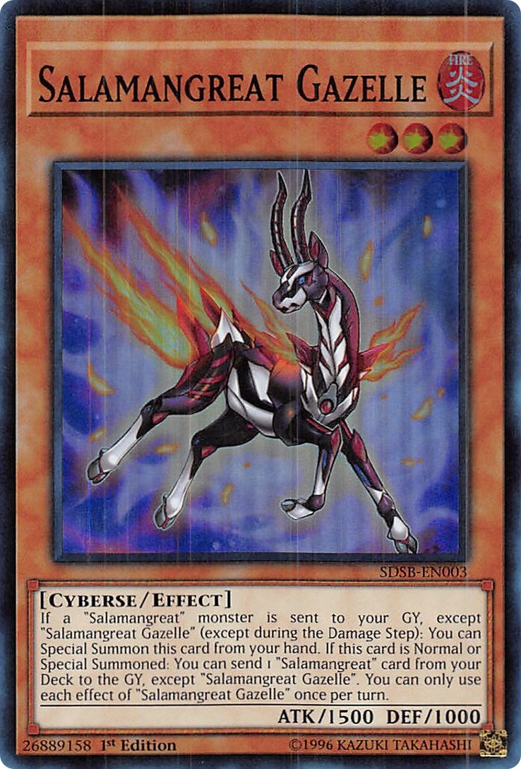 Image for Salamangreat Gazelle (Structure Deck: Soulburner) (SDSB-EN003) - YuGiOh