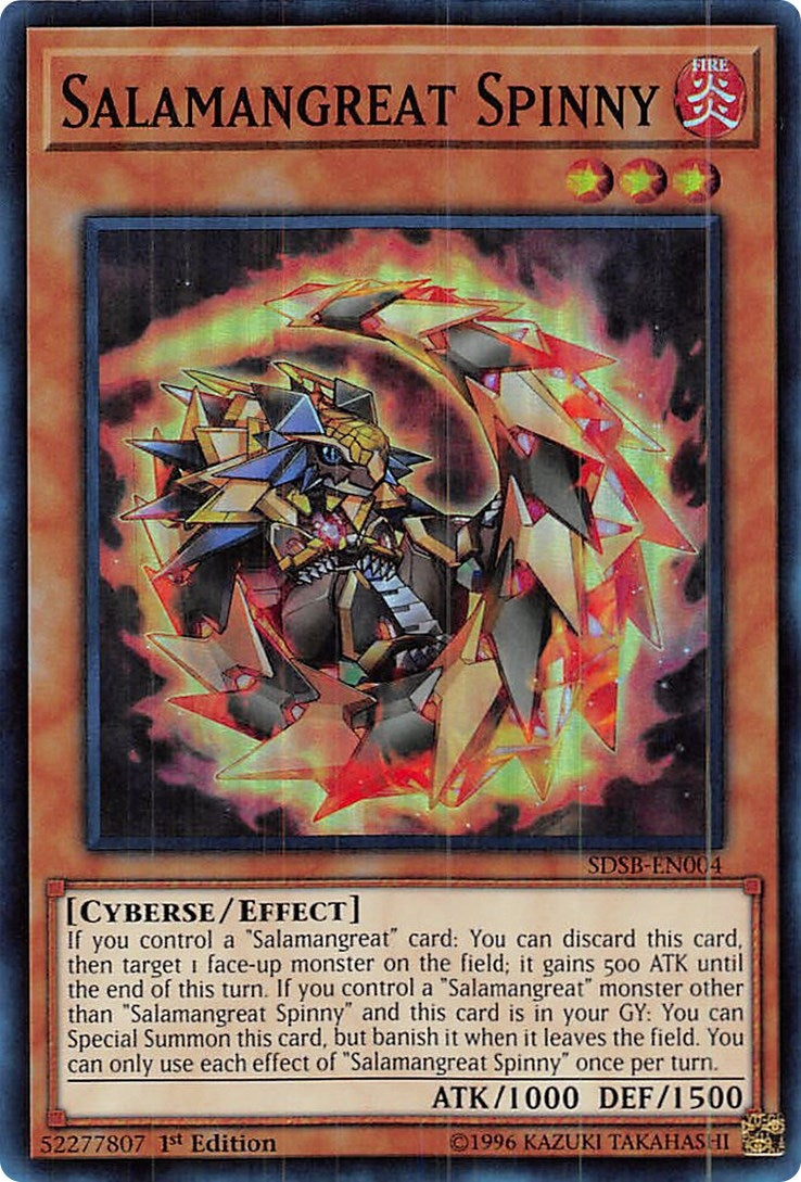 Image for Salamangreat Spinny (Structure Deck: Soulburner) (SDSB-EN004) - YuGiOh
