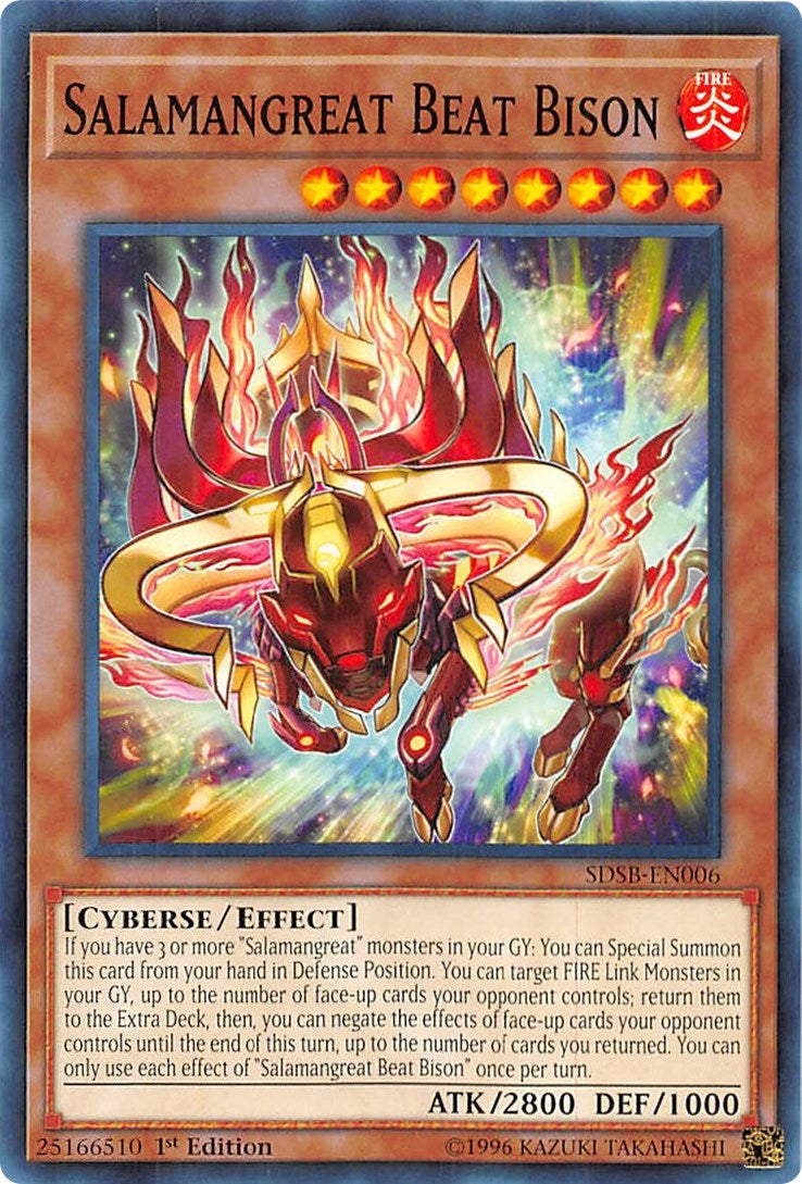 Image for Salamangreat Beat Bison (Structure Deck: Soulburner) (SDSB-EN006) - YuGiOh