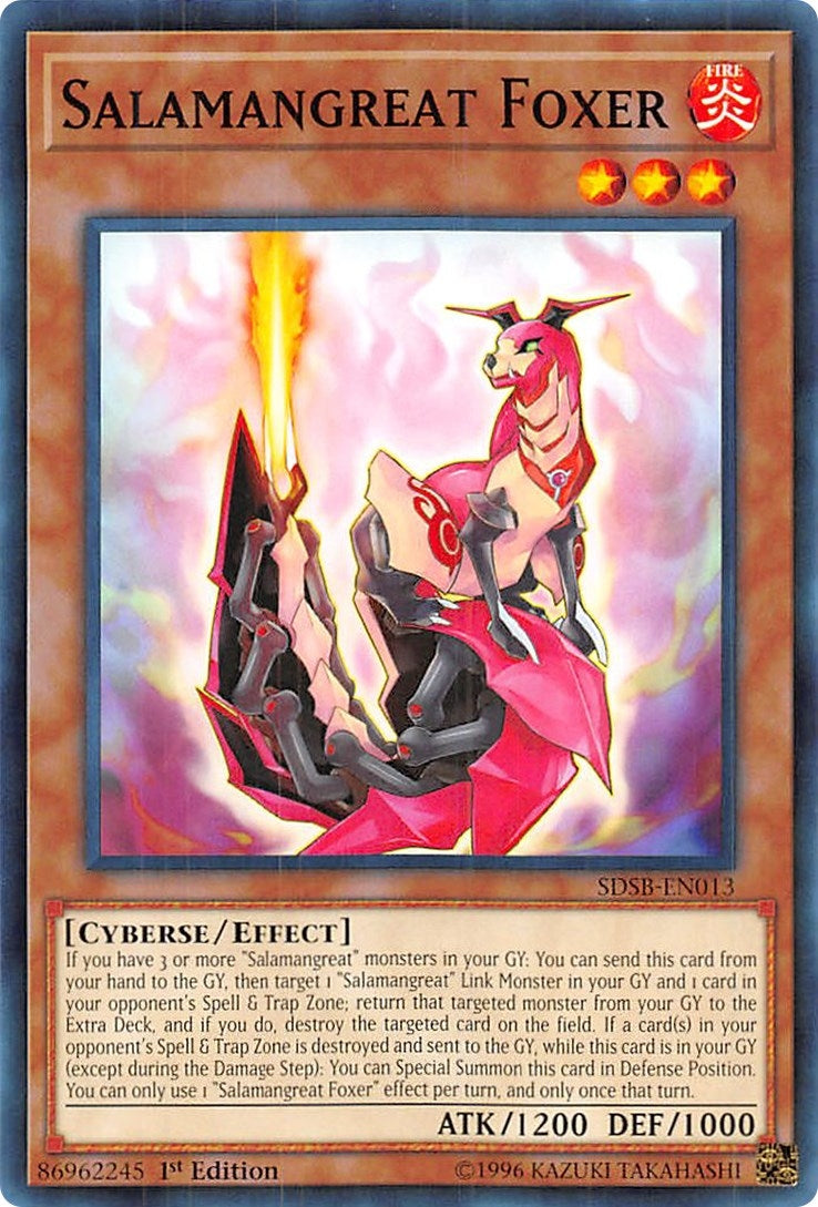 Image for Salamangreat Foxer (Structure Deck: Soulburner) (SDSB-EN013) - YuGiOh
