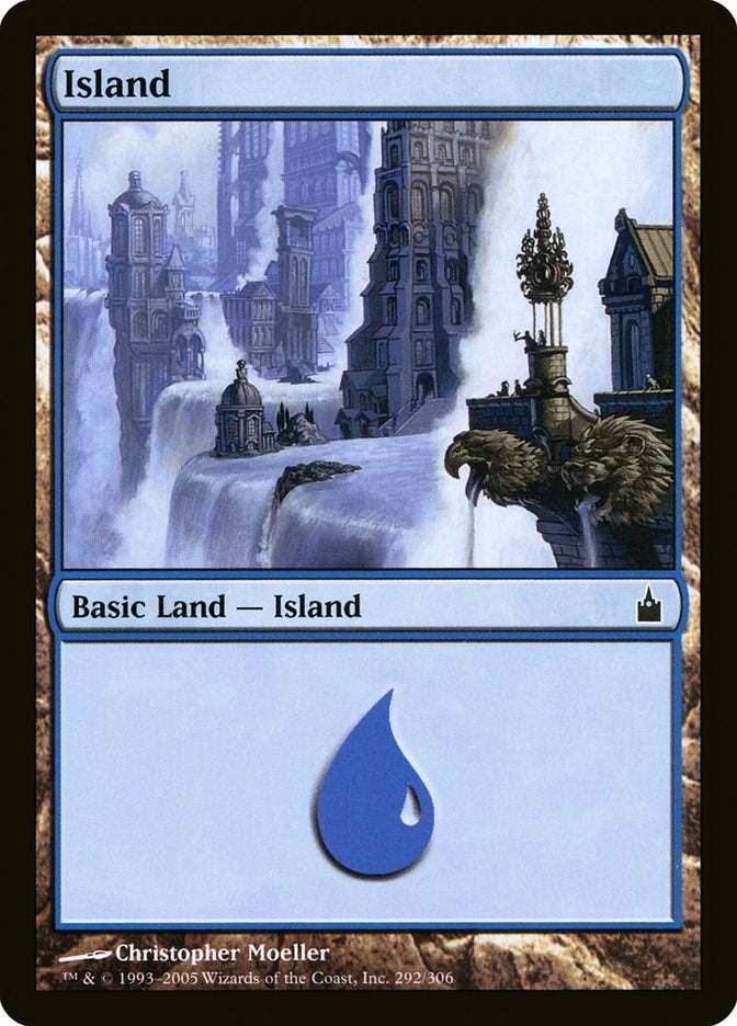 Image for Island (292) (Ravnica: City of Guilds) (292) - Magic: The Gathering