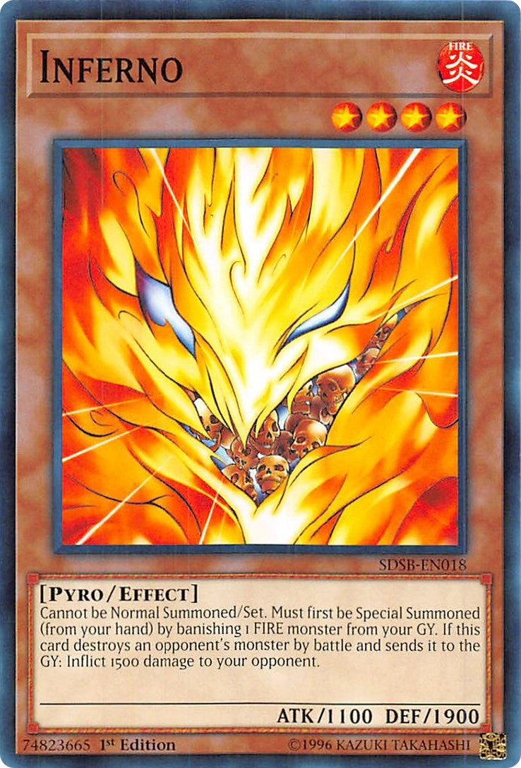 Image for Inferno (Structure Deck: Soulburner) (SDSB-EN018) - YuGiOh