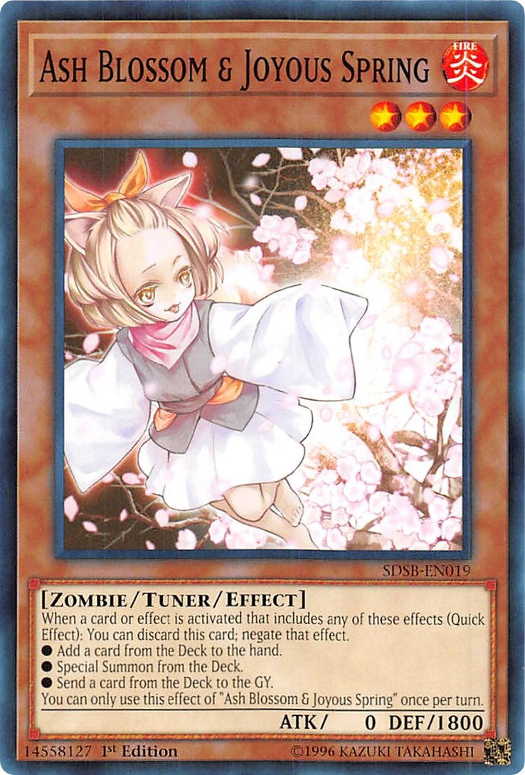 Image for Ash Blossom & Joyous Spring (Structure Deck: Soulburner) (SDSB-EN019) - YuGiOh
