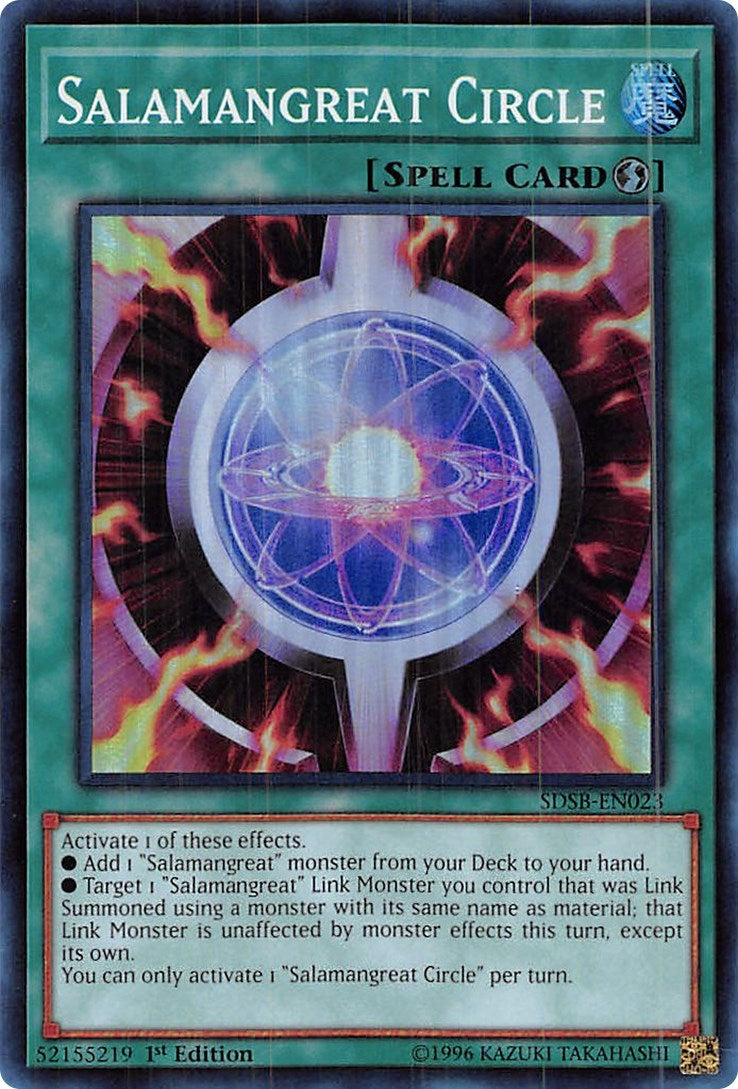 Image for Salamangreat Circle (Structure Deck: Soulburner) (SDSB-EN023) - YuGiOh