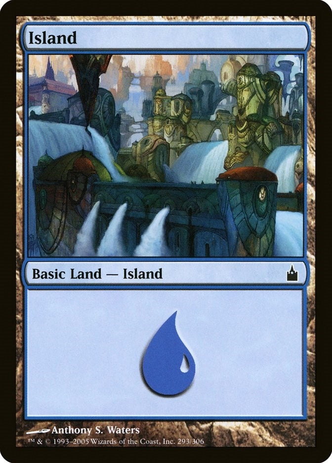 Image for Island (293) (Ravnica: City of Guilds) (293) - Magic: The Gathering