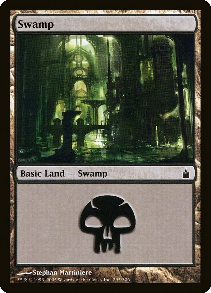 Image for Swamp (295) (Ravnica: City of Guilds) (295) - Magic: The Gathering