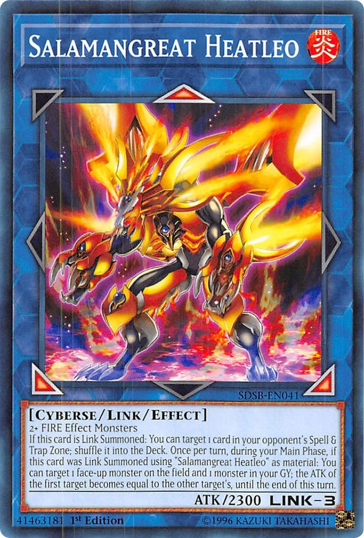 Image for Salamangreat Heatleo (Structure Deck: Soulburner) (SDSB-EN041) - YuGiOh