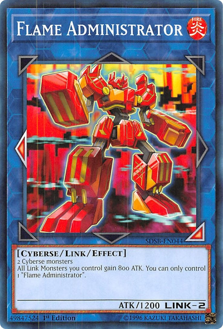 Image for Flame Administrator (Structure Deck: Soulburner) (SDSB-EN044) - YuGiOh