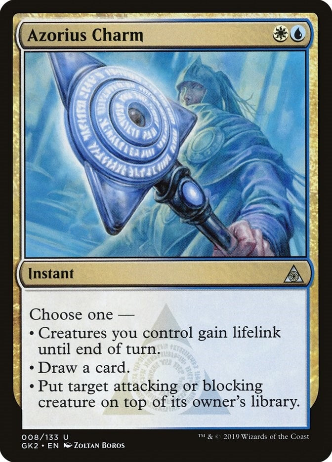 Image for Azorius Charm (Ravnica Allegiance: Guild Kits) (8) - Magic: The Gathering