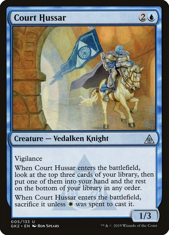 Image for Court Hussar (Ravnica Allegiance: Guild Kits) (5) - Magic: The Gathering
