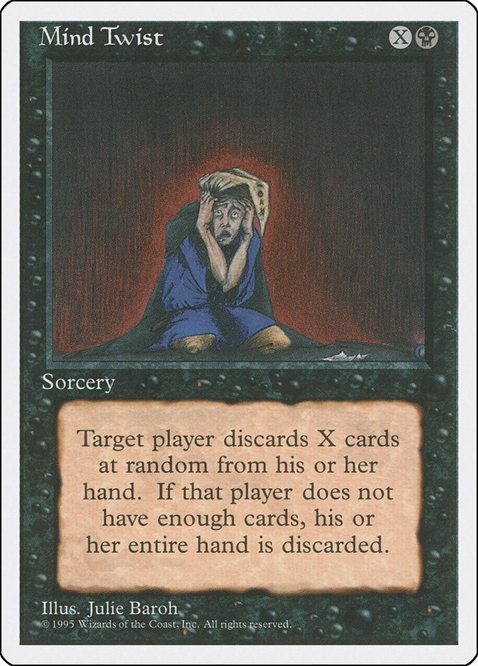 Image for Mind Twist (Fourth Edition) (31) - Magic: The Gathering