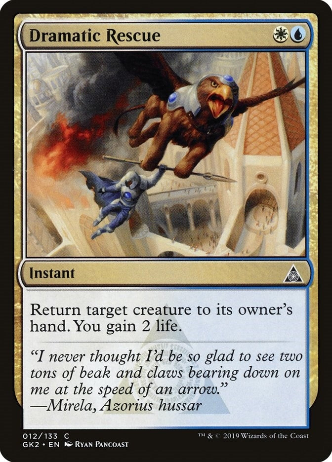 Image for Dramatic Rescue (Ravnica Allegiance: Guild Kits) (12) - Magic: The Gathering