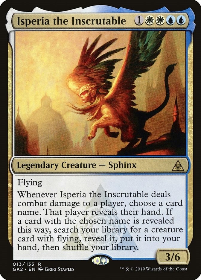 Image for Isperia the Inscrutable (Ravnica Allegiance: Guild Kits) (13) - Magic: The Gathering