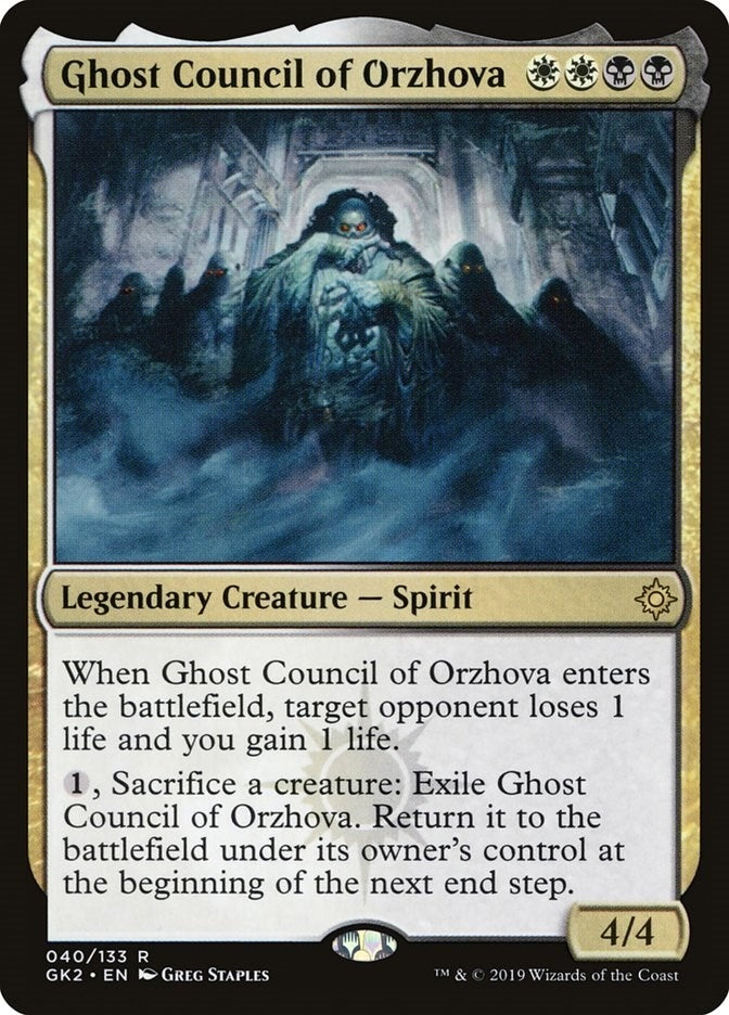 Image for Ghost Council of Orzhova (Ravnica Allegiance: Guild Kits) (40) - Magic: The Gathering
