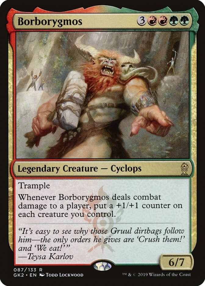 Image for Borborygmos (Ravnica Allegiance: Guild Kits) (87) - Magic: The Gathering