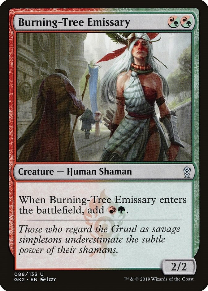 Image for Burning-Tree Emissary (Ravnica Allegiance: Guild Kits) (88) - Magic: The Gathering