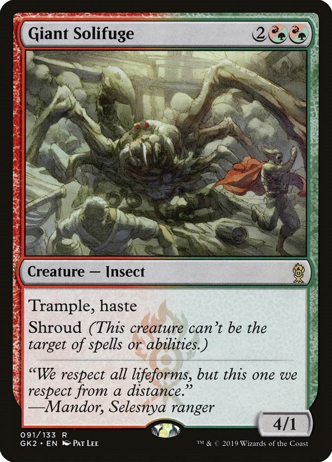 Image for Giant Solifuge (Ravnica Allegiance: Guild Kits) (91) - Magic: The Gathering