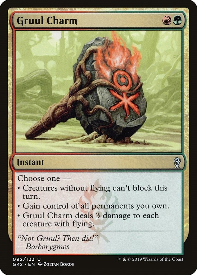 Image for Gruul Charm (Ravnica Allegiance: Guild Kits) (92) - Magic: The Gathering
