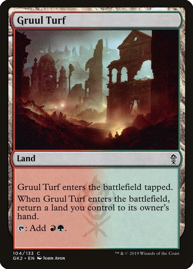 Image for Gruul Turf (Ravnica Allegiance: Guild Kits) (104) - Magic: The Gathering