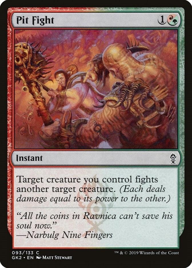 Image for Pit Fight (Ravnica Allegiance: Guild Kits) (93) - Magic: The Gathering