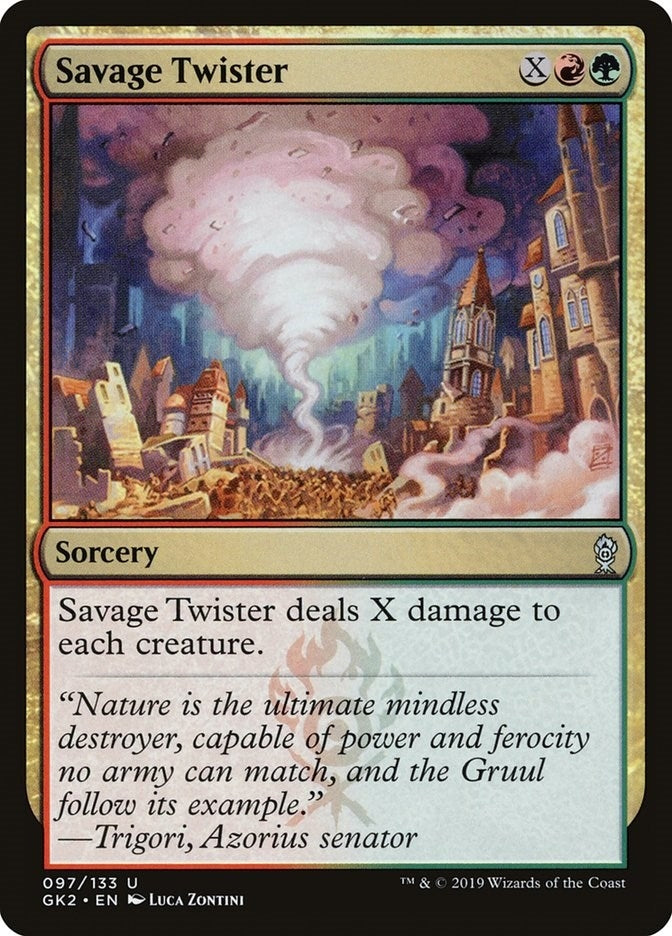 Image for Savage Twister (Ravnica Allegiance: Guild Kits) (97) - Magic: The Gathering