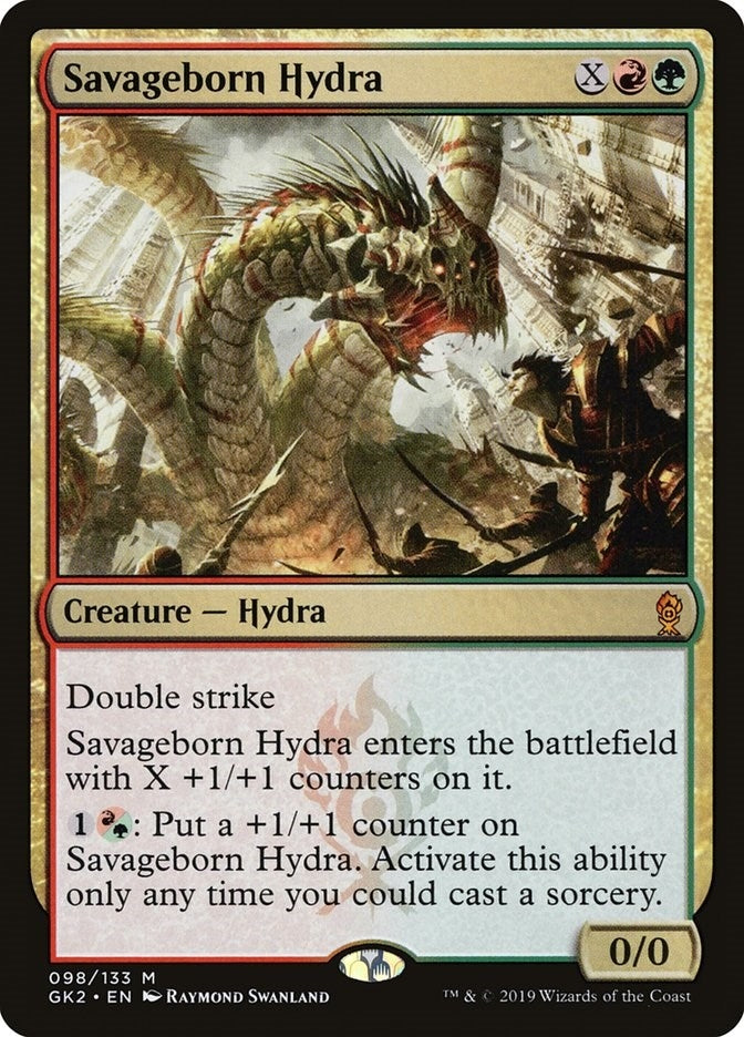 Image for Savageborn Hydra (Ravnica Allegiance: Guild Kits) (98) - Magic: The Gathering