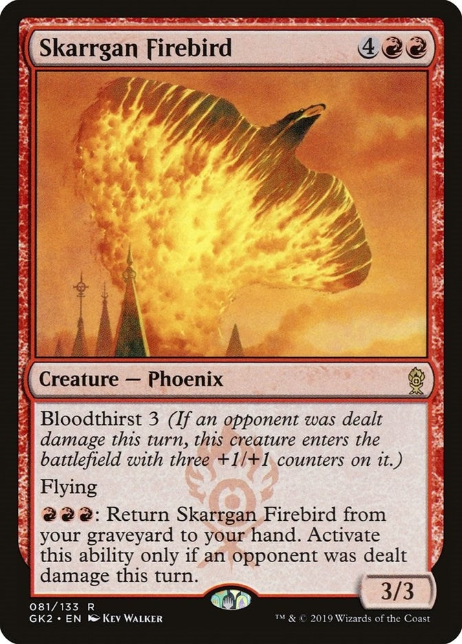 Image for Skarrgan Firebird (Ravnica Allegiance: Guild Kits) (81) - Magic: The Gathering