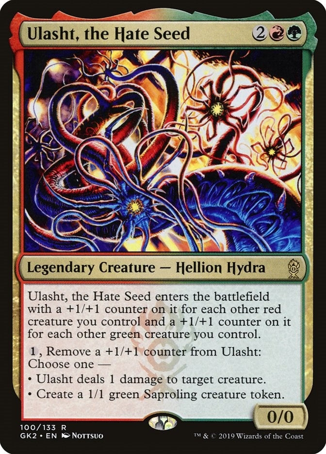 Image for Ulasht, the Hate Seed (Ravnica Allegiance: Guild Kits) (100) - Magic: The Gathering