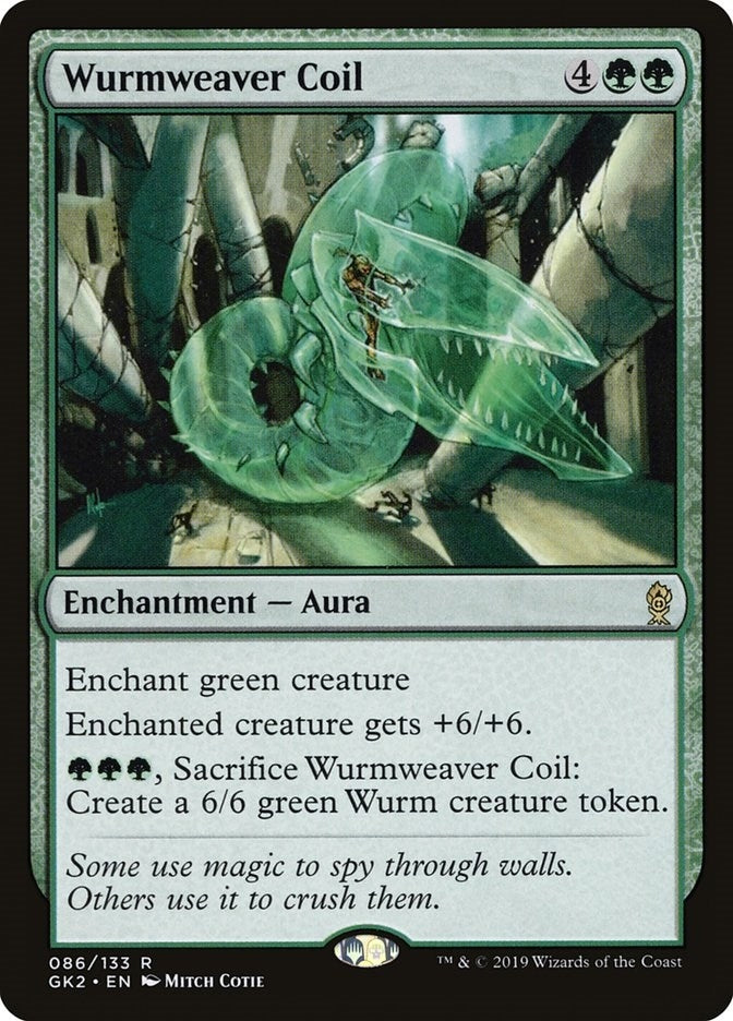 Image for Wurmweaver Coil (Ravnica Allegiance: Guild Kits) (86) - Magic: The Gathering