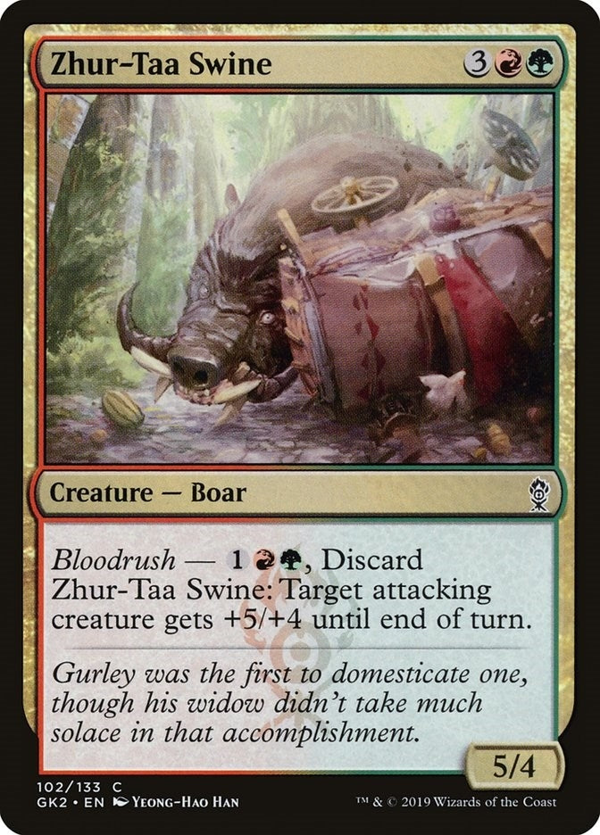 Image for Zhur-Taa Swine (Ravnica Allegiance: Guild Kits) (102) - Magic: The Gathering