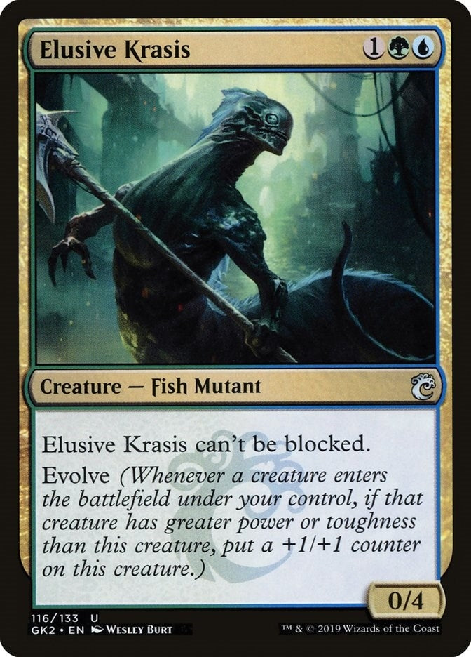 Image for Elusive Krasis (Ravnica Allegiance: Guild Kits) (116) - Magic: The Gathering