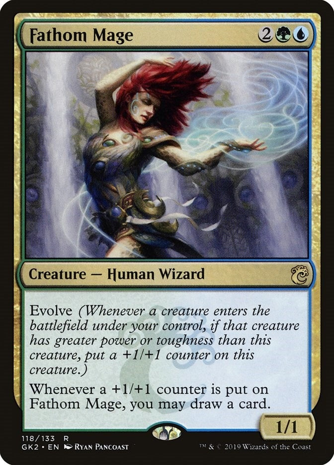 Image for Fathom Mage (Ravnica Allegiance: Guild Kits) (118) - Magic: The Gathering